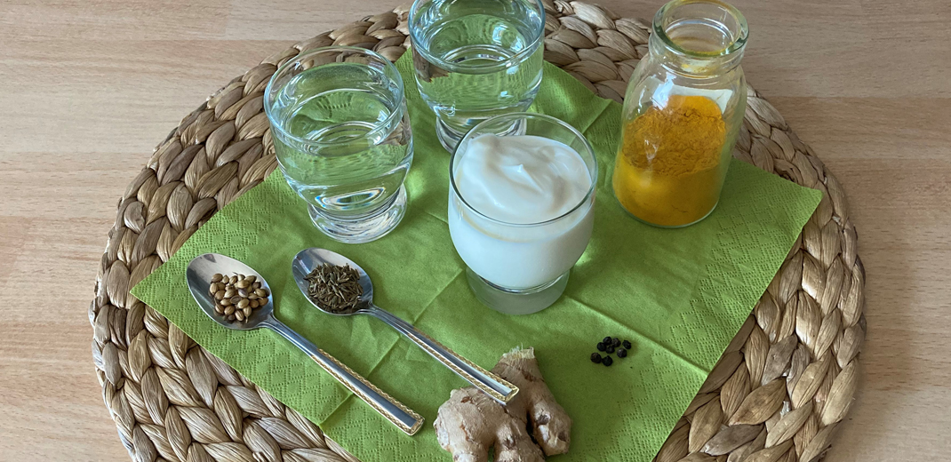 Ayurvedische Buttermilch