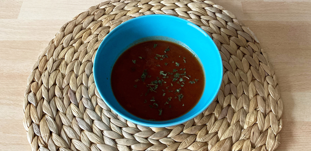 Tomaten-Dattel-Suppe